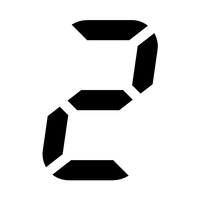 Seven-segment display 2 icon