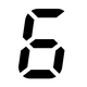 Seven-segment display 6